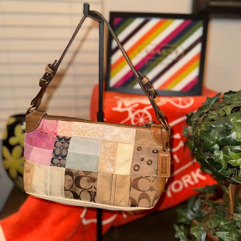 Coach Vintage Patchwork Shoulder Bag
